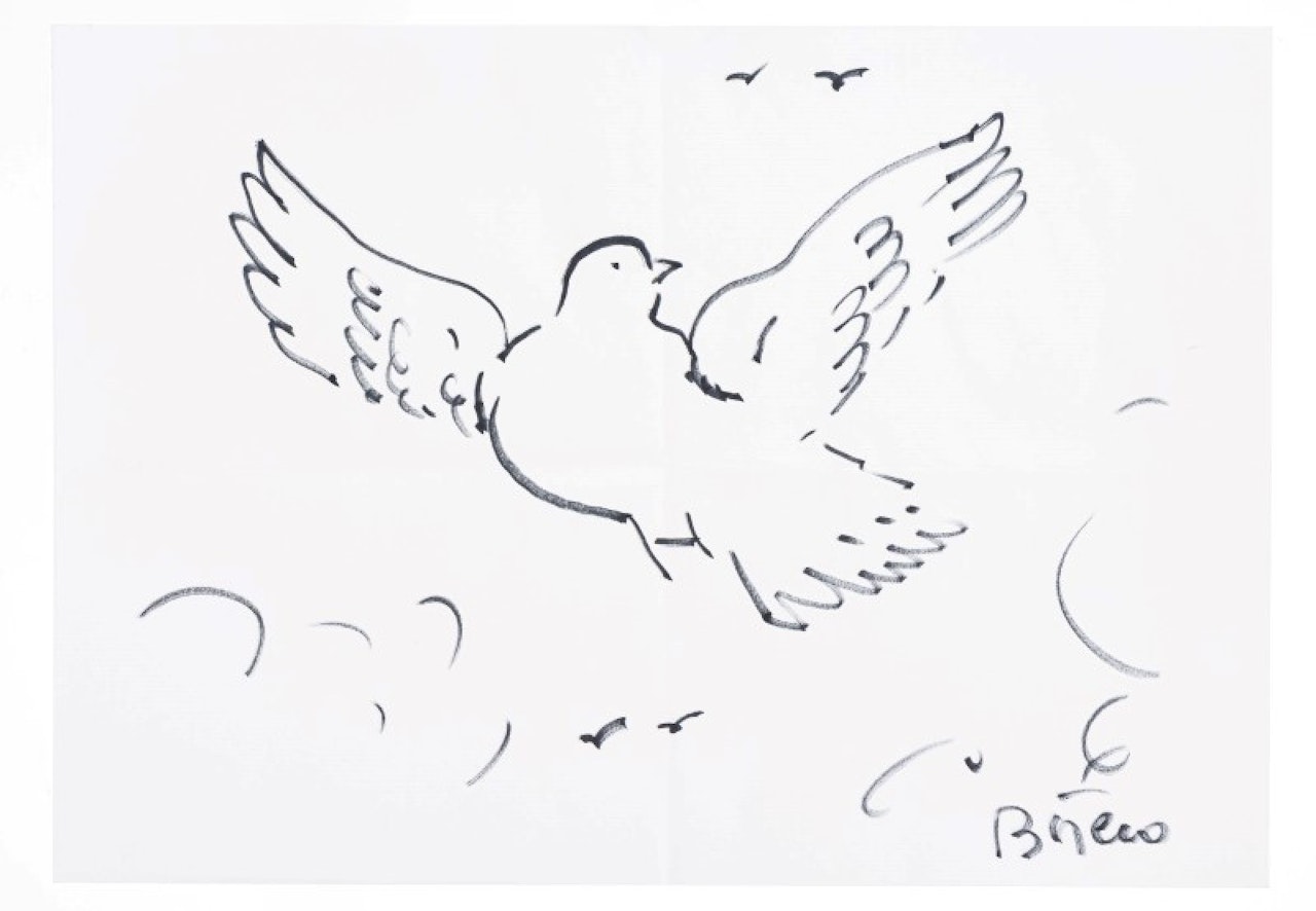 Dove by Fernando Botero