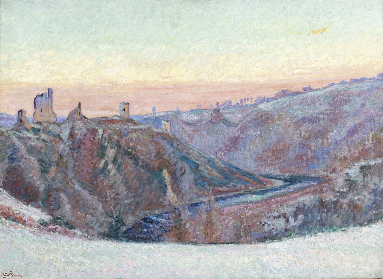 "The Sedelle Valley and the Ruins of the Château de Crozant" by Armand Guillaumin