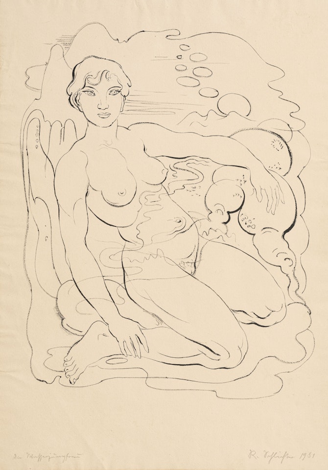 Naïad by Rudolf Schlichter