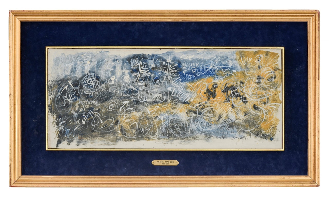 " The Approach of Night" by André Masson