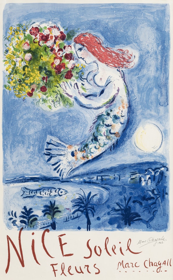 Nice Soleil Fleurs by Marc Chagall