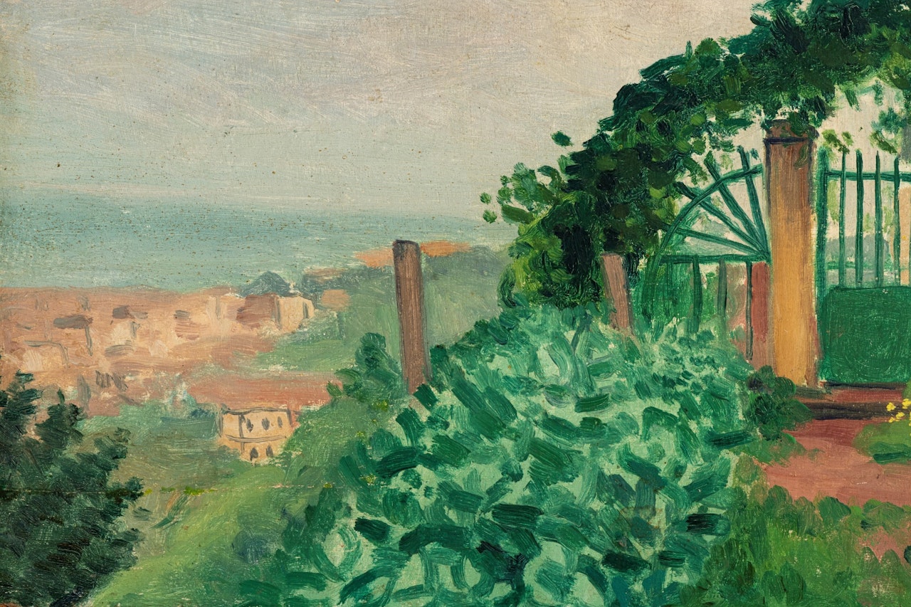 "Le Petit Portail, Brume" by Albert Marquet