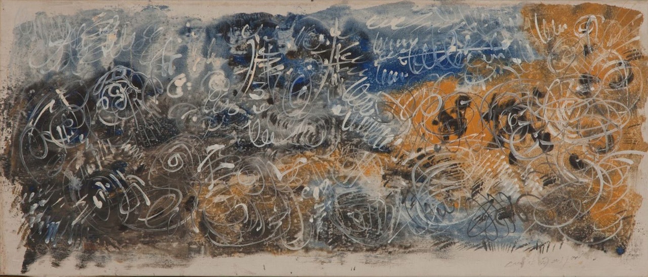 “The Approach of Night” by André Masson