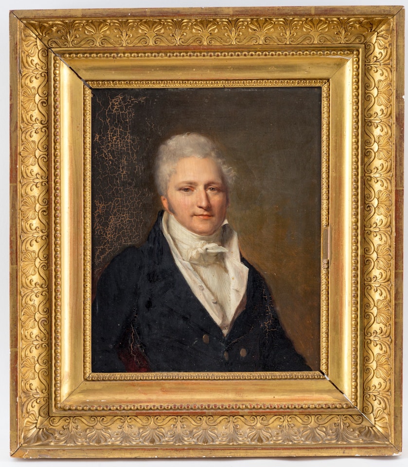 Portrait of Daniel Grand d"Hauteville by Firmin Massot