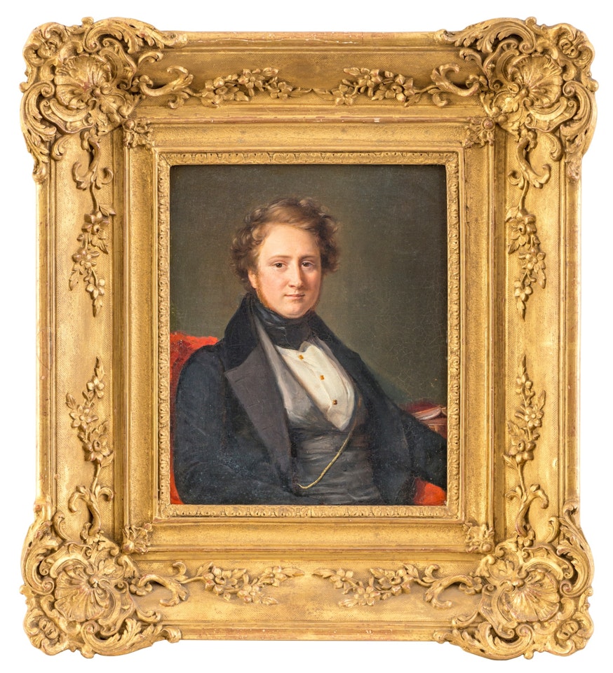 Louis Trembley-Roguin and Suzanne Trembley-Roguin by Firmin Massot