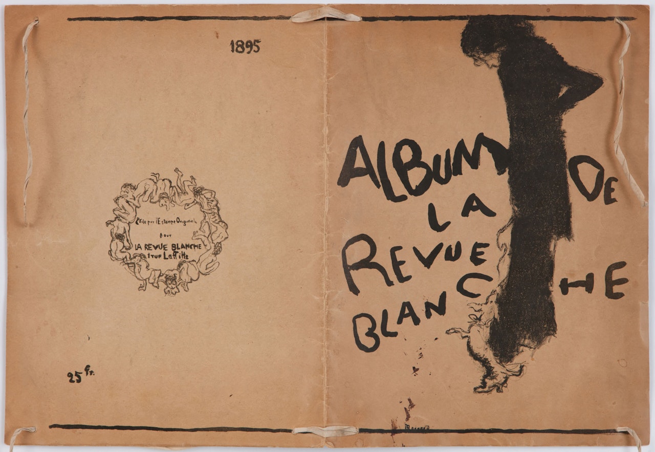 Cover for the Revue Blanche album by Pierre Bonnard