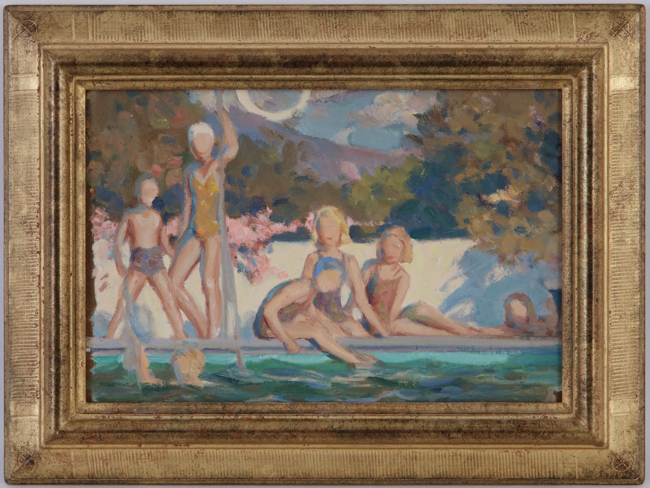 Children bathing by Henri Lebasque