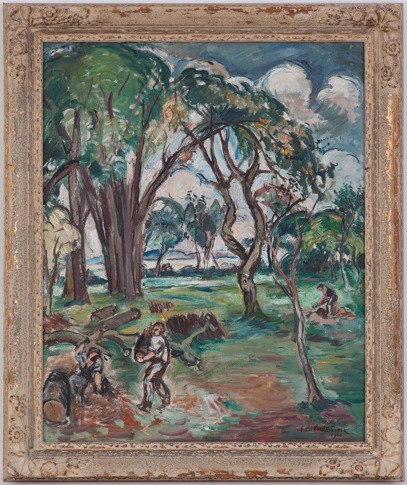 "the lumberjacks" by Othon Friesz