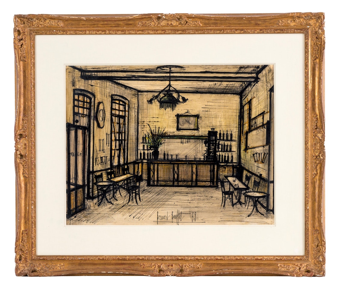 Patron-Le café by Bernard Buffet