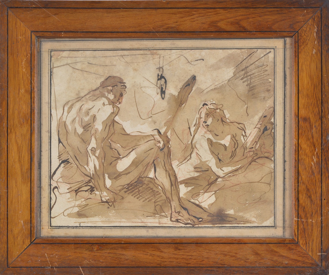 Hercules and Omphale by Gaspare Diziani