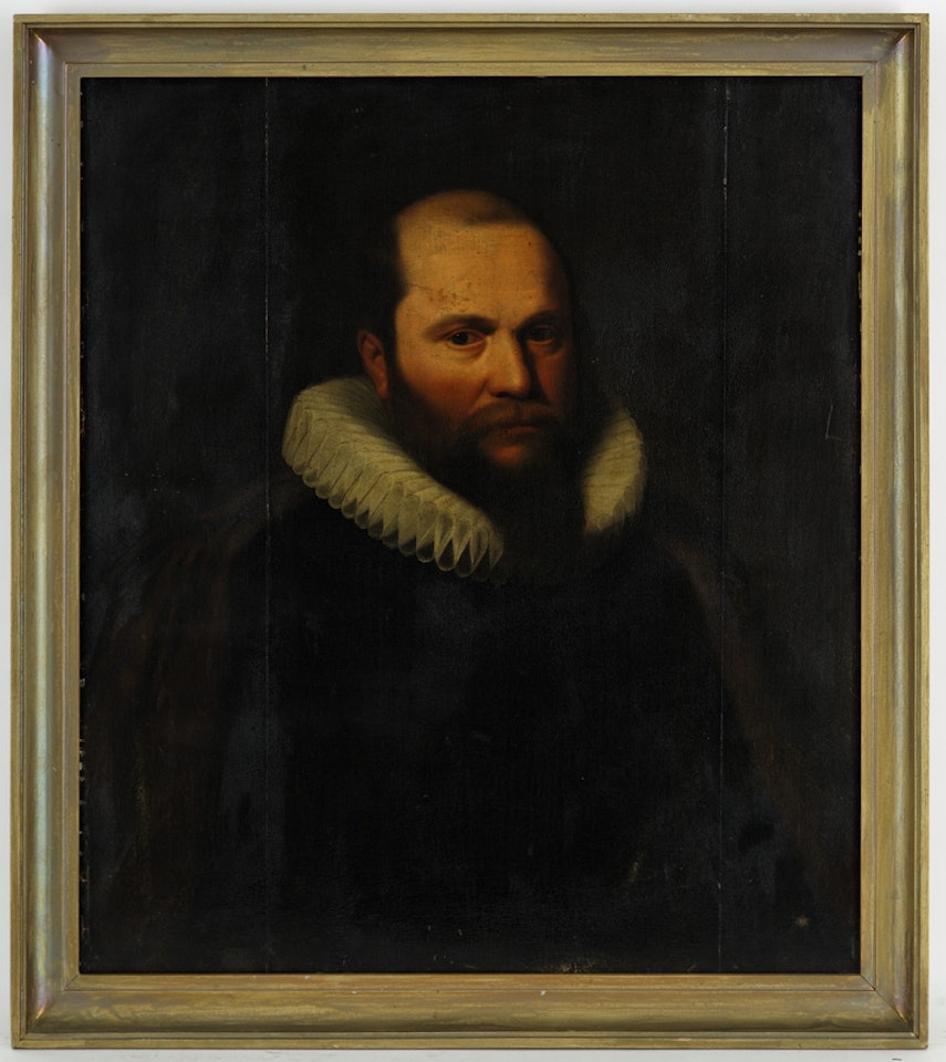 Man with a collar by Flemish School
