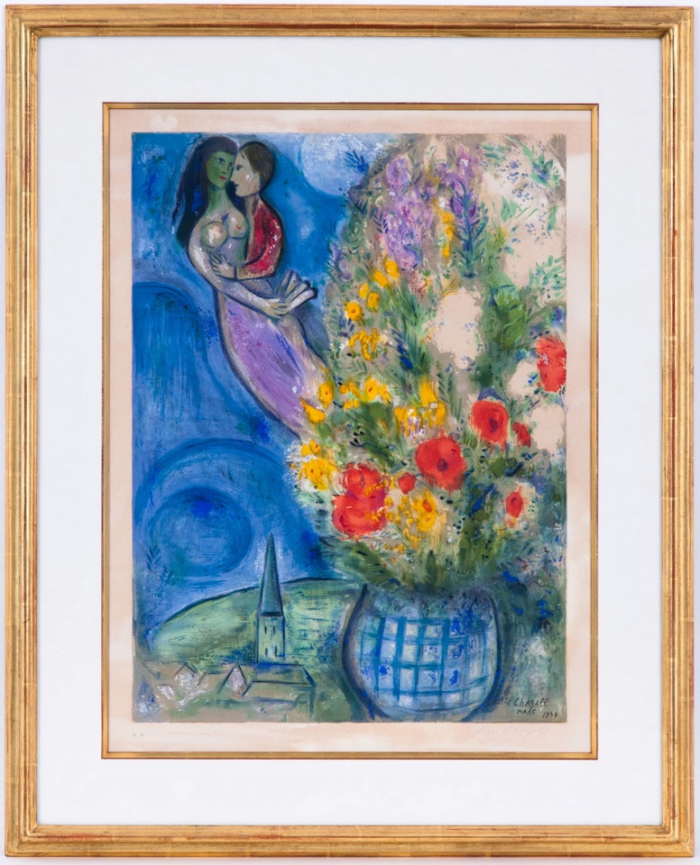 "The poppies" by Marc Chagall