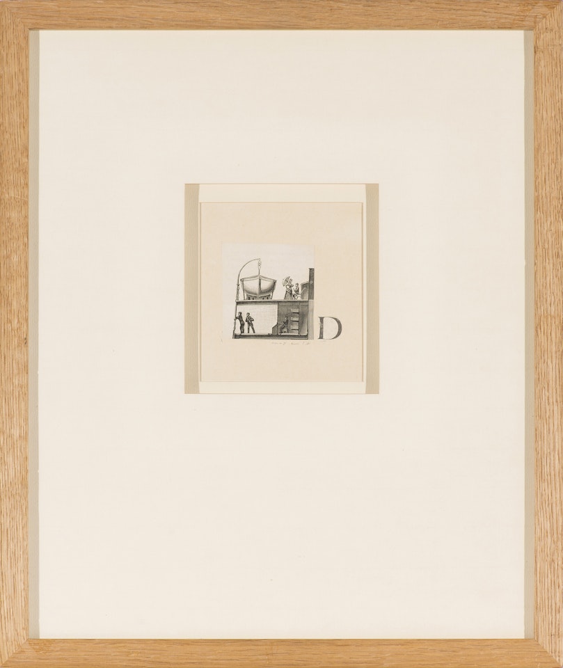 Initial letter D by Max Ernst