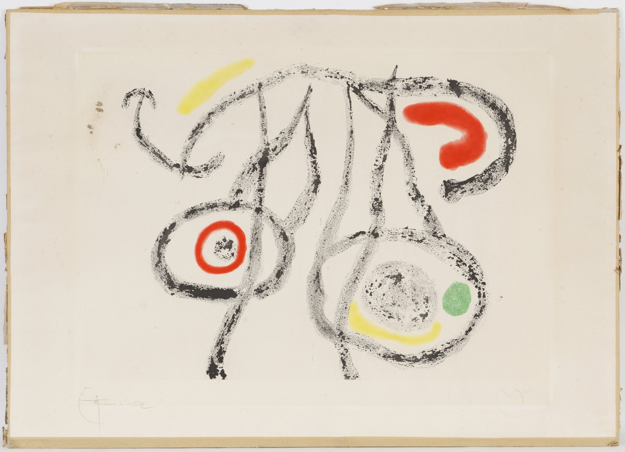 The Water Carrier III by Joan Miró
