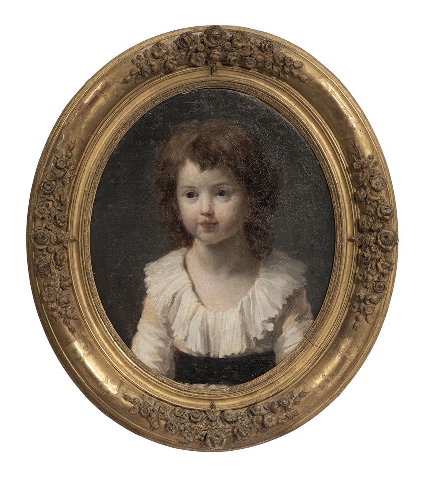 Portrait of a child by Jean-Baptiste Greuze