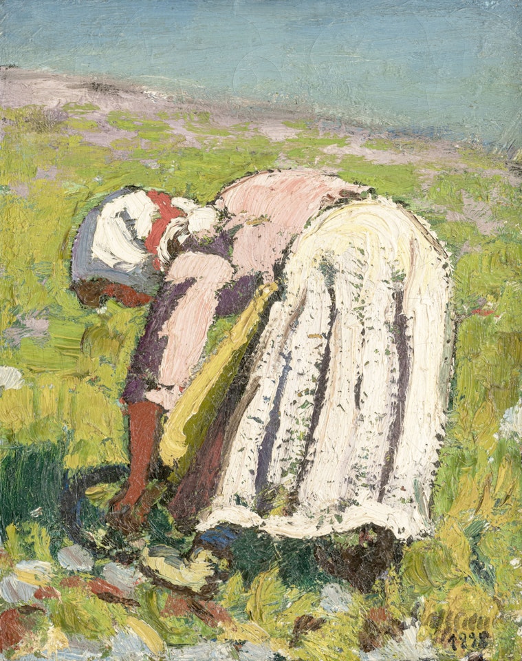 "La gleaner" by René Seyssaud