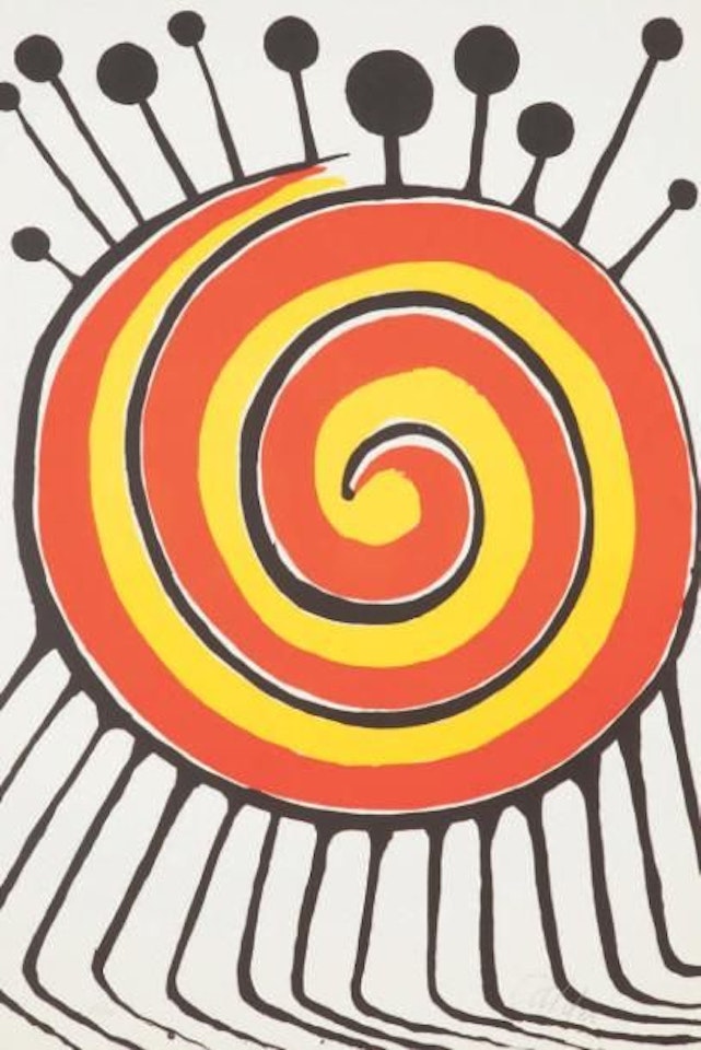 “GRANDE SPIRAL” by Alexander Calder