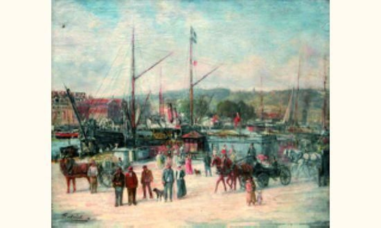 Animation at the port by French School