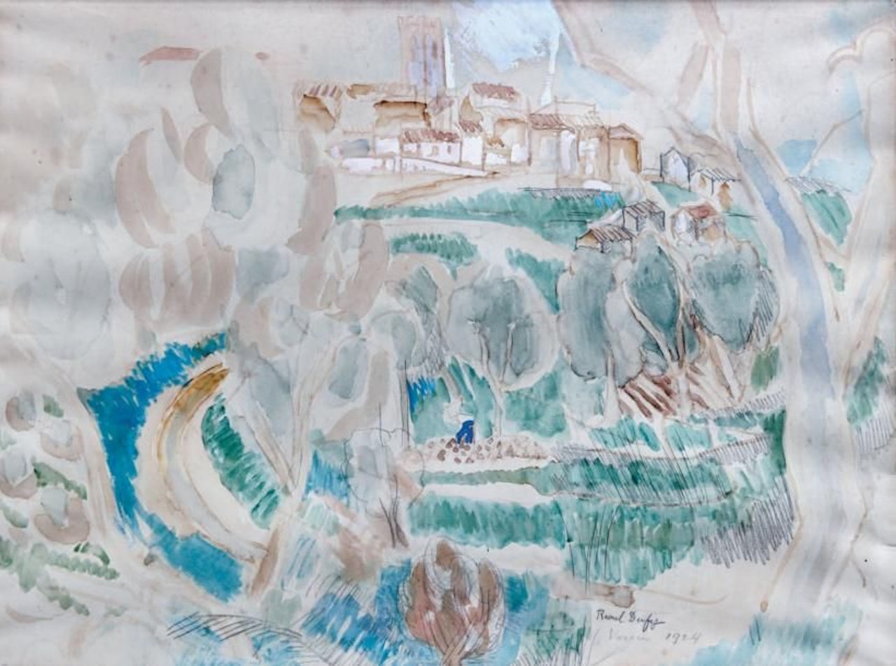 ENVIRONS DE VENCE by Raoul Dufy