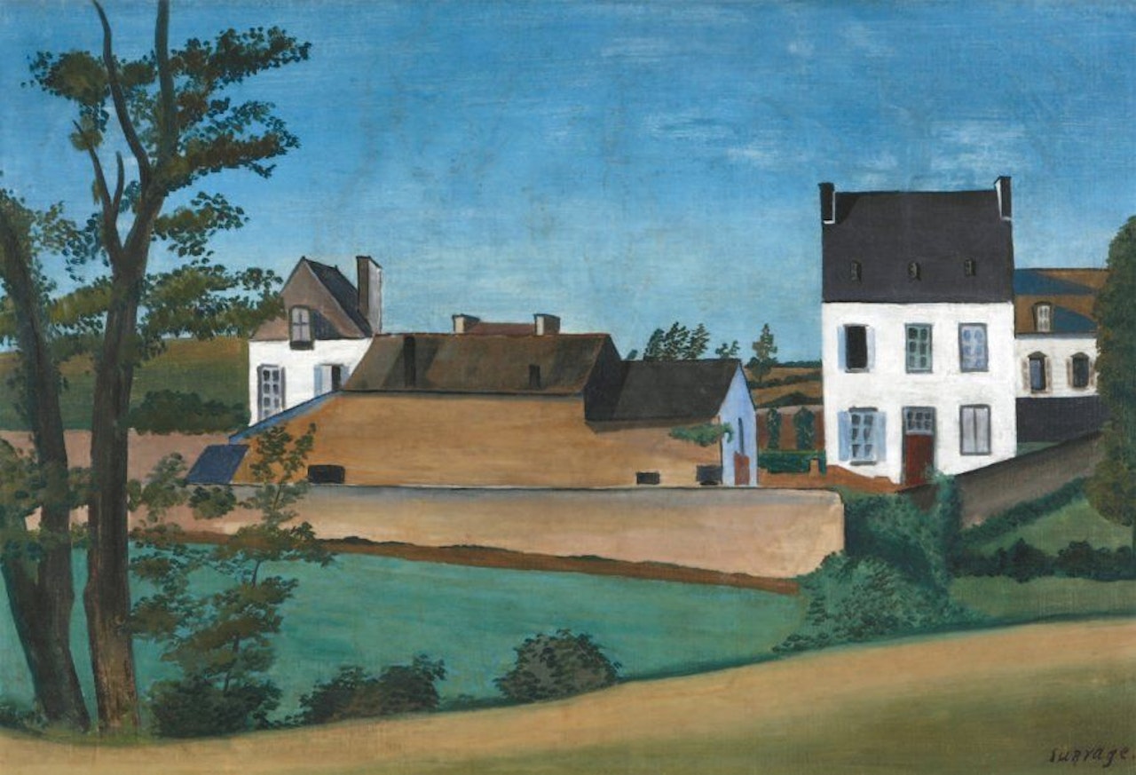 LANDSCAPE OF BRITTANY AROUND DOUARNENEZ by Leopold Survage