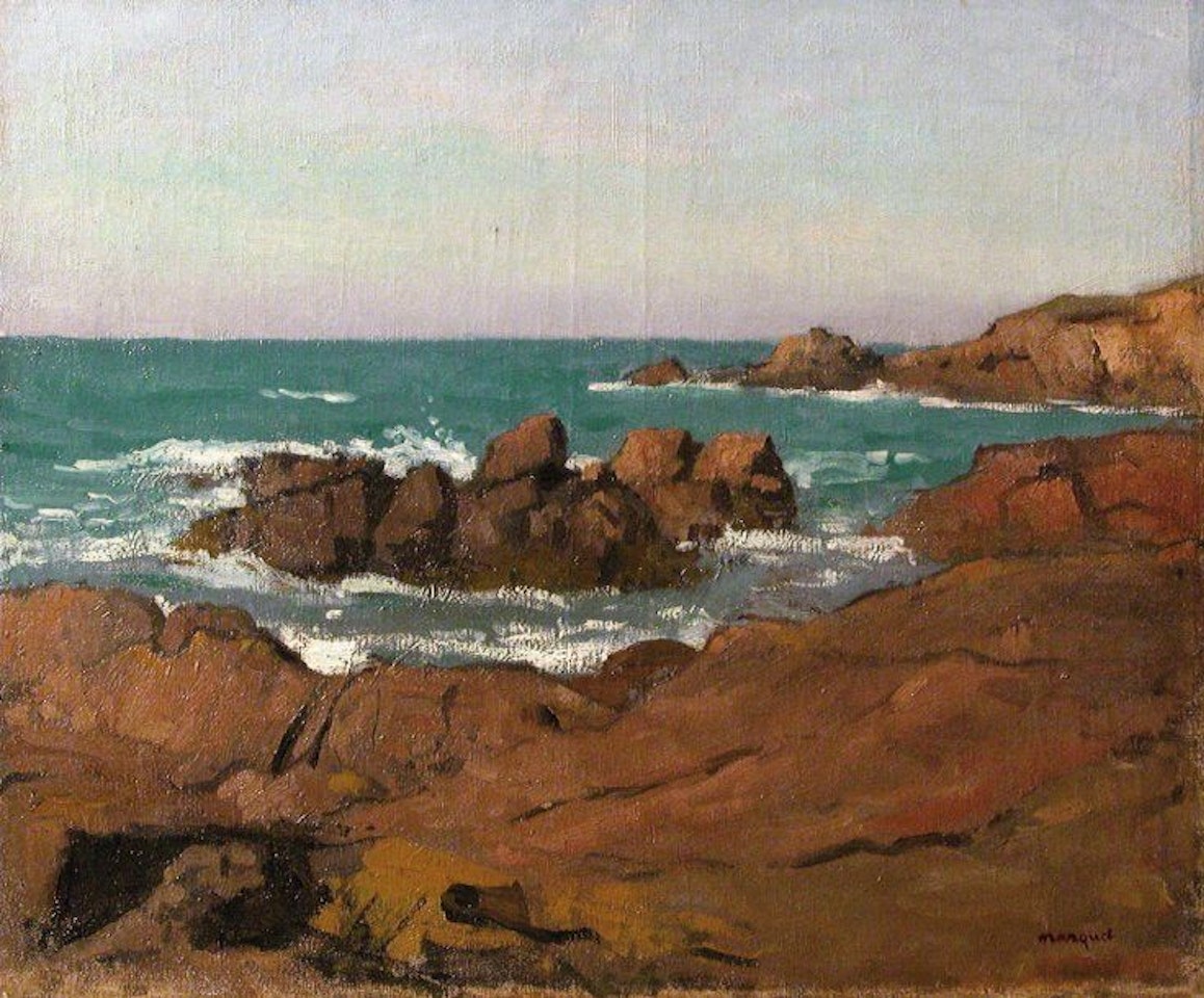 Rocks at La Percaillère by Albert Marquet