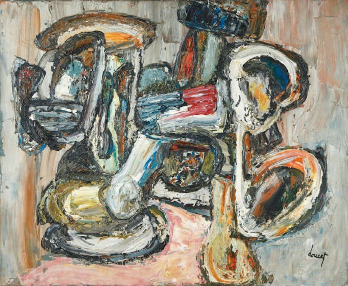 “COMPOSITION, COLORS AND MATERIALS” by Jacques Doucet