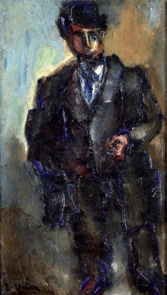 "PORTRAIT OF GEORGES BINE" by Jean Hélion