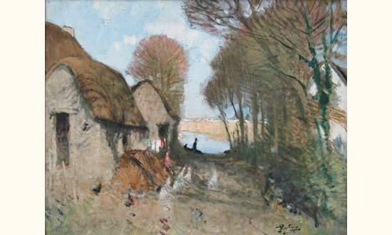 Houses in Labonde by Pierre Eugène Montezin