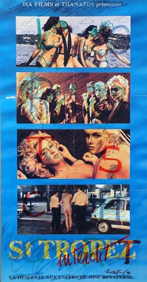 Saint-Tropez by Mimmo Rotella