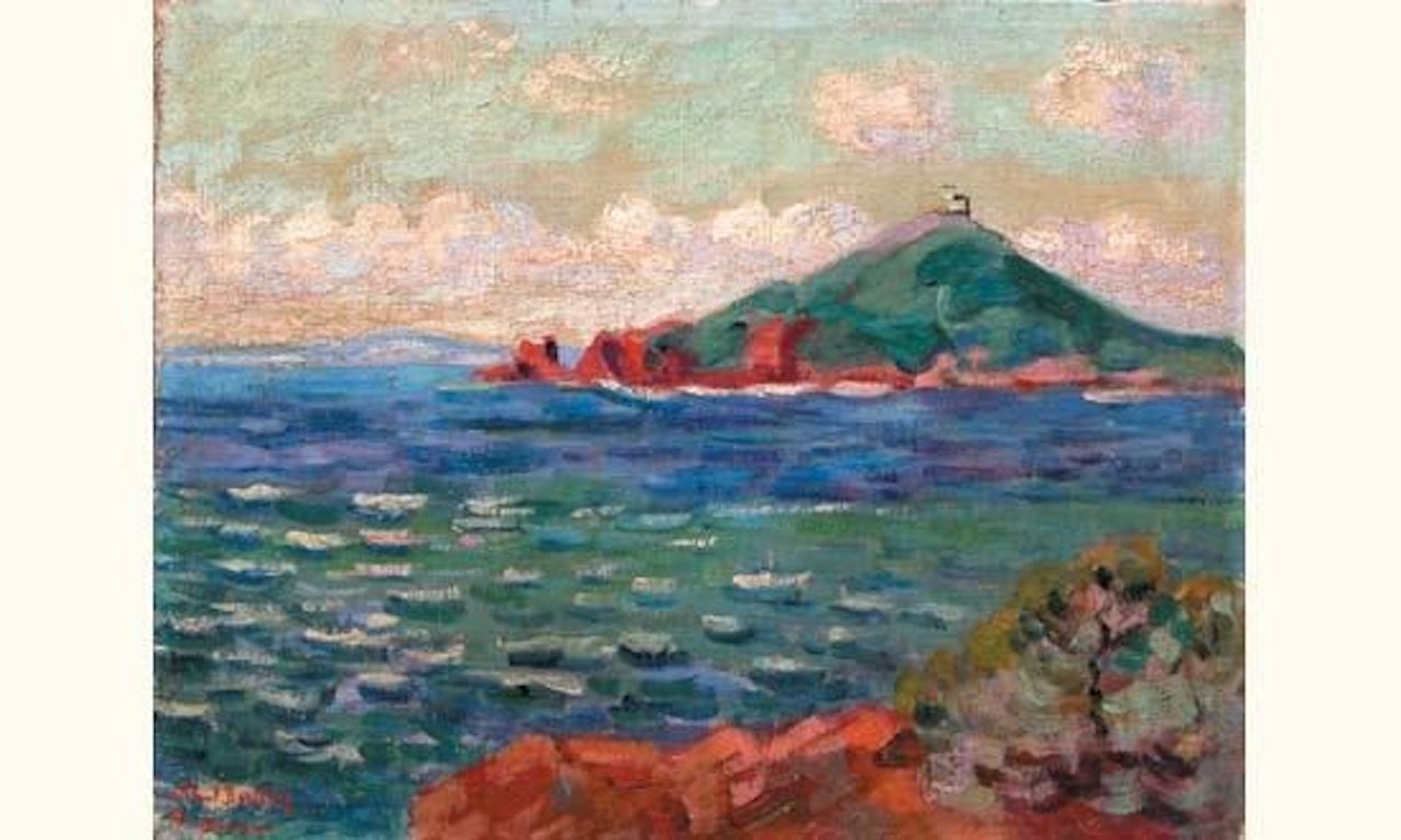 Bay in the Mediterranean by Armand Guillaumin