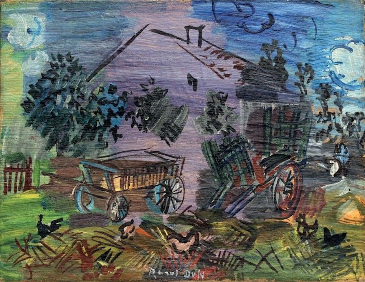 La Ferme by Raoul Dufy