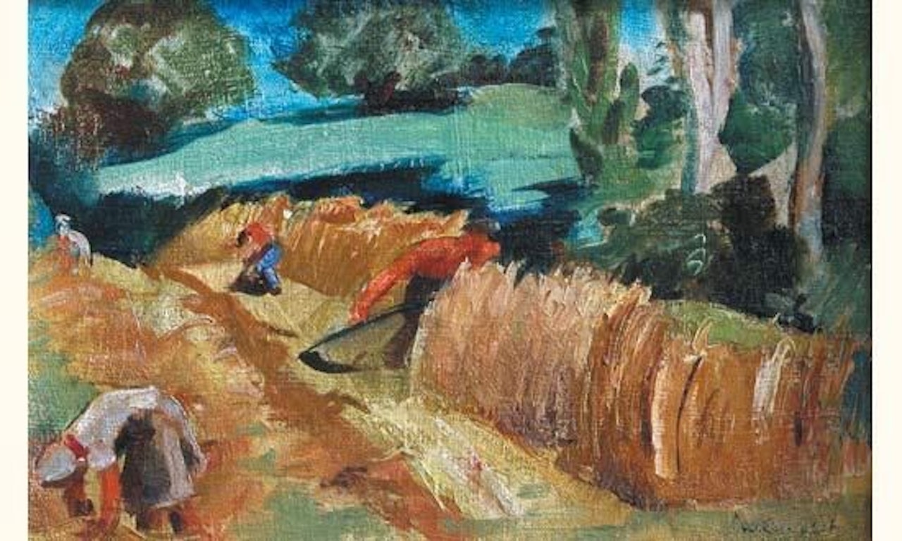 The Harvest in Provence by Willy Eisenschitz