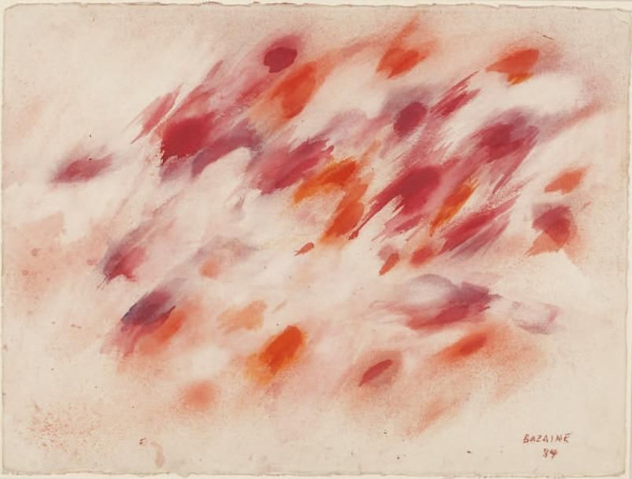 « COMPOSITION » by Jean René Bazaine