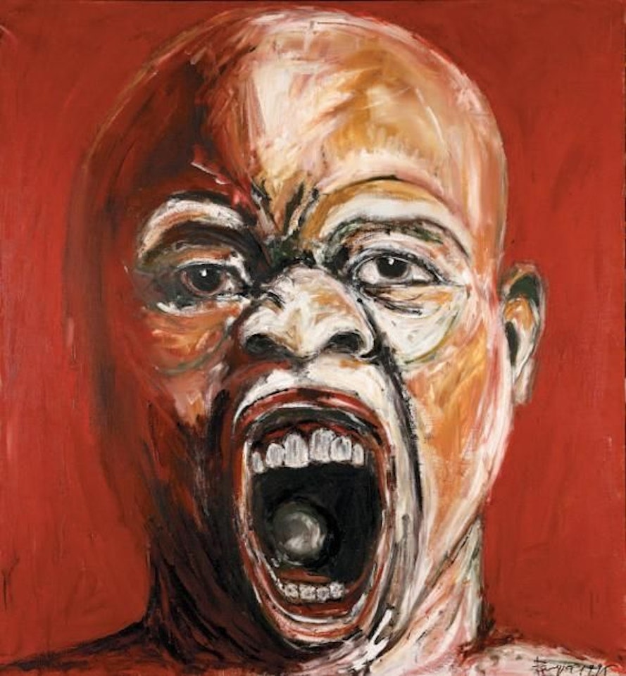 HEAD OF MAN N°2 by Philippe Pasqua