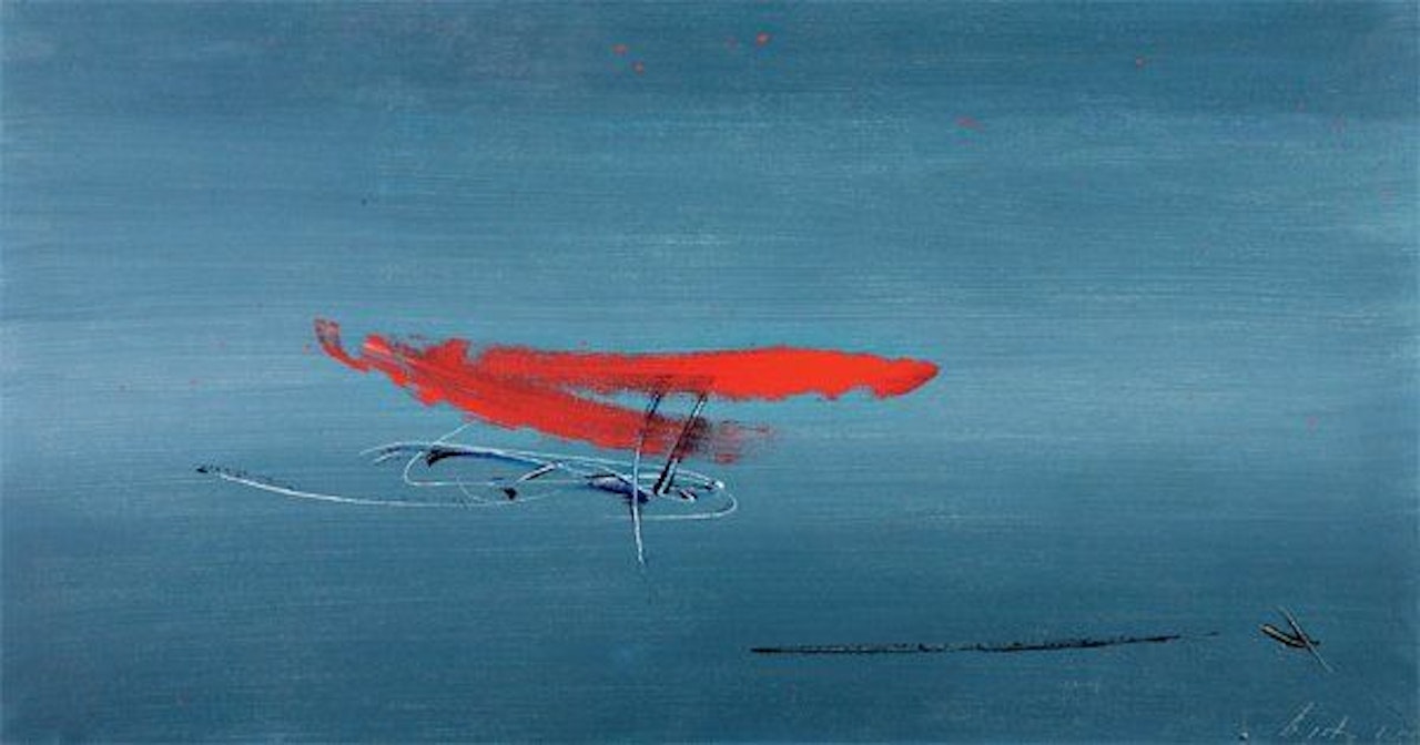 “PENSÉE DE TRANSITION” by Jean Degottex