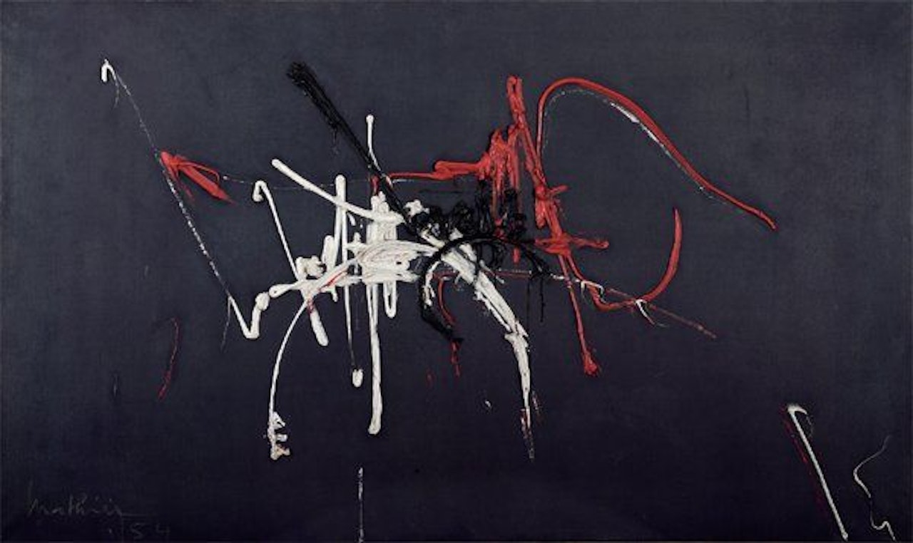 "HUGUES CAPET WRITING TO EMPEROR CONSTANTINE X" by Georges Mathieu