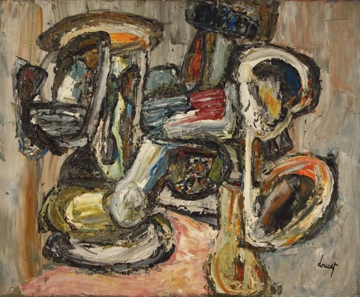 “COMPOSITION, COLORS AND MATERIALS” by Jacques Doucet