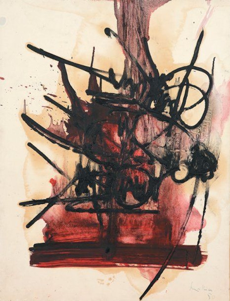 “COMPOSITION” by Georges Mathieu