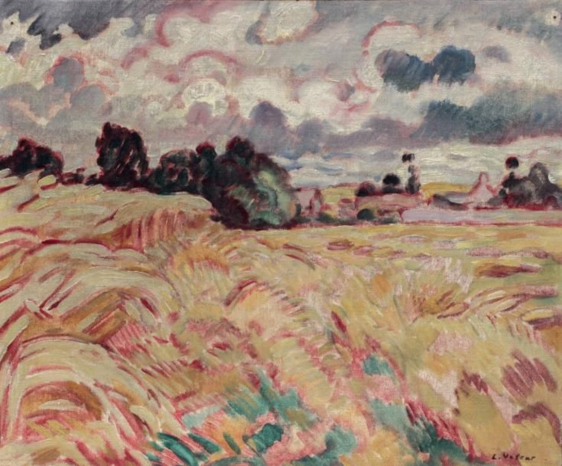 Wheat field in Normandy by Louis Valtat