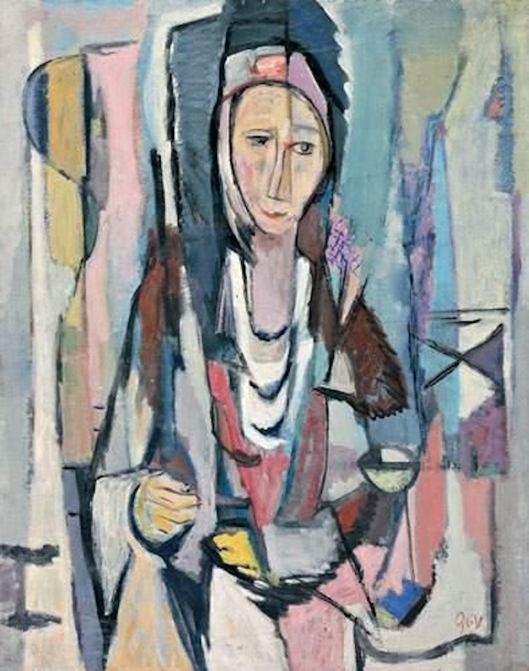 “PORTRAIT OF A WOMAN” by Geer van Velde