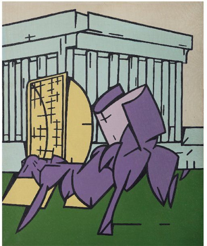 "LA GABBIA" by Valerio Adami
