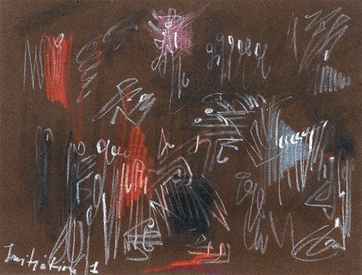 “INITIATION I” by André Masson