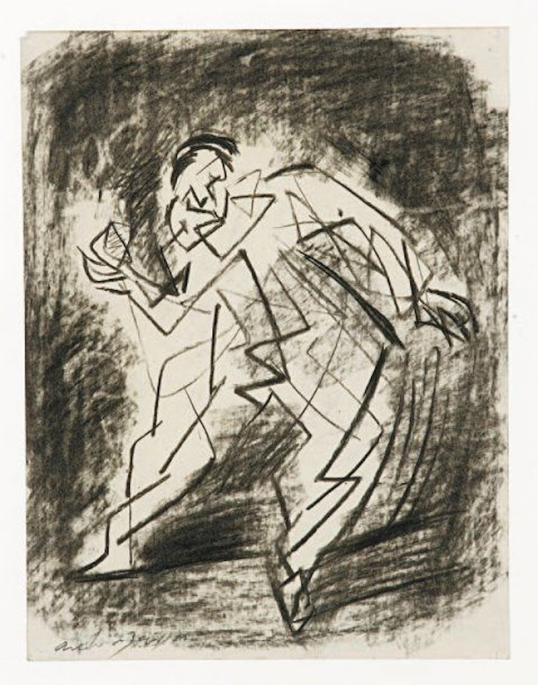 "JEAN-LOUIS BARRAULT IN BAPTISTE"; CHILDREN OF PARADISE by André Masson