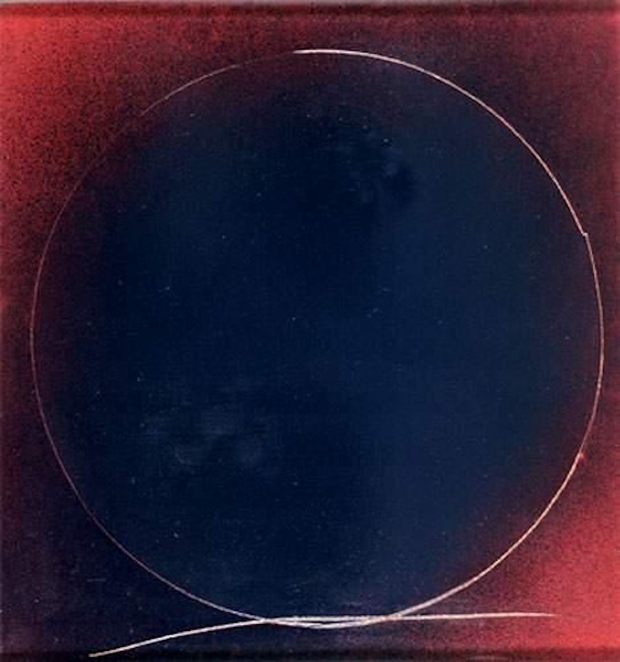 “SPHERE OF INDIFFERENCE H (III)” by Jean Degottex