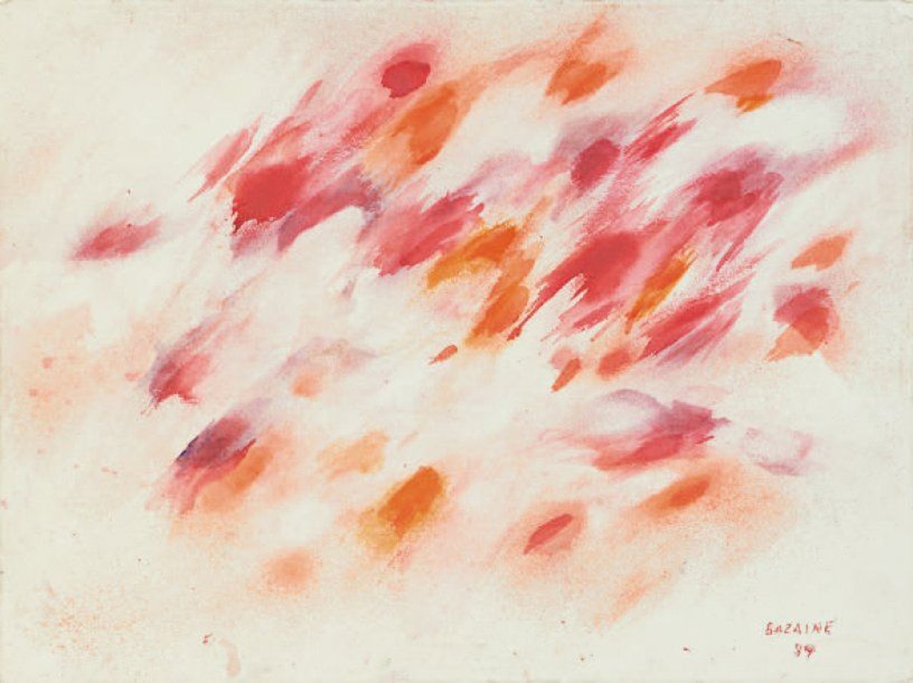 "UNTITLED" by Jean René Bazaine