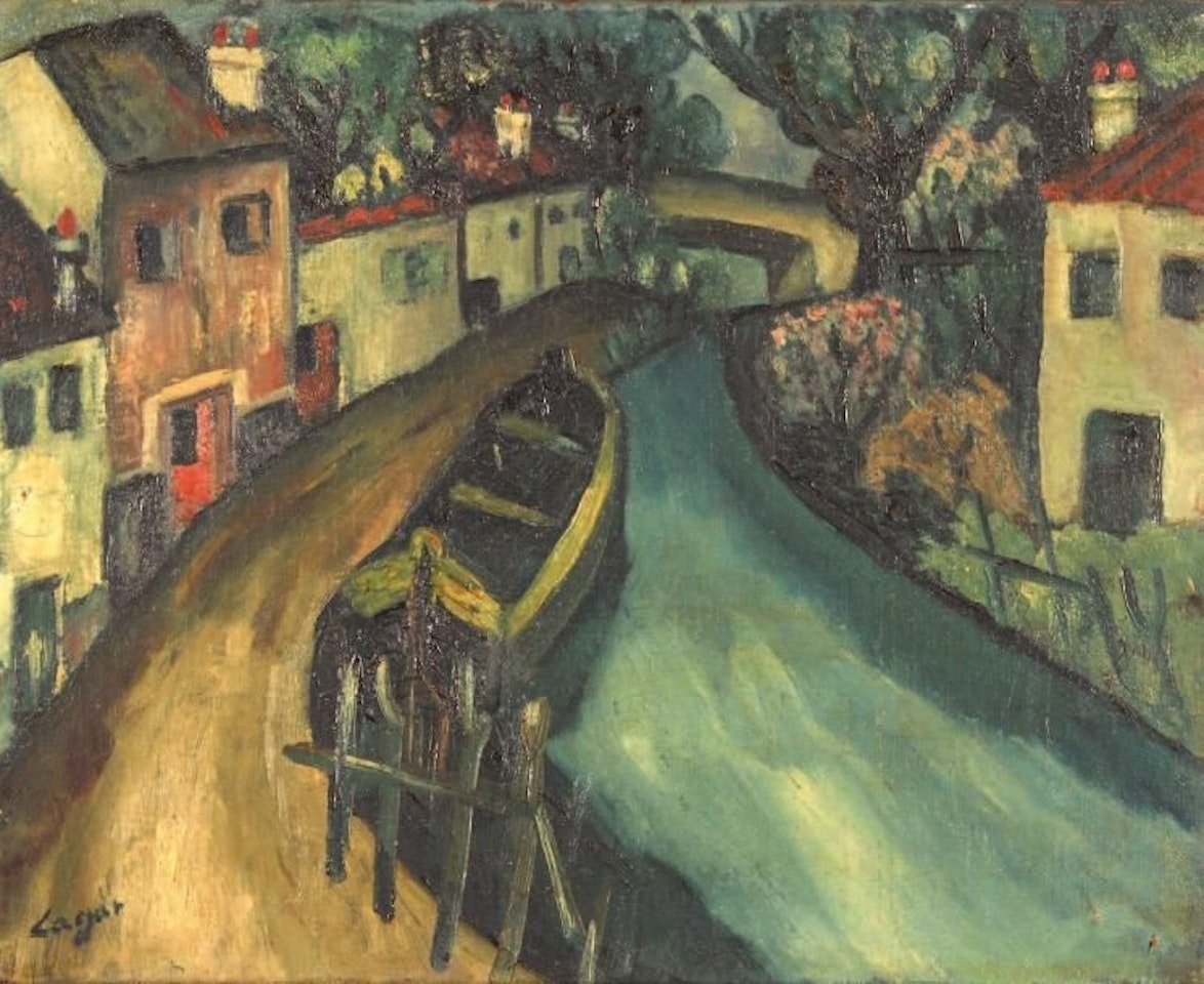 “CANAL À AGEN” by Celso Lagar