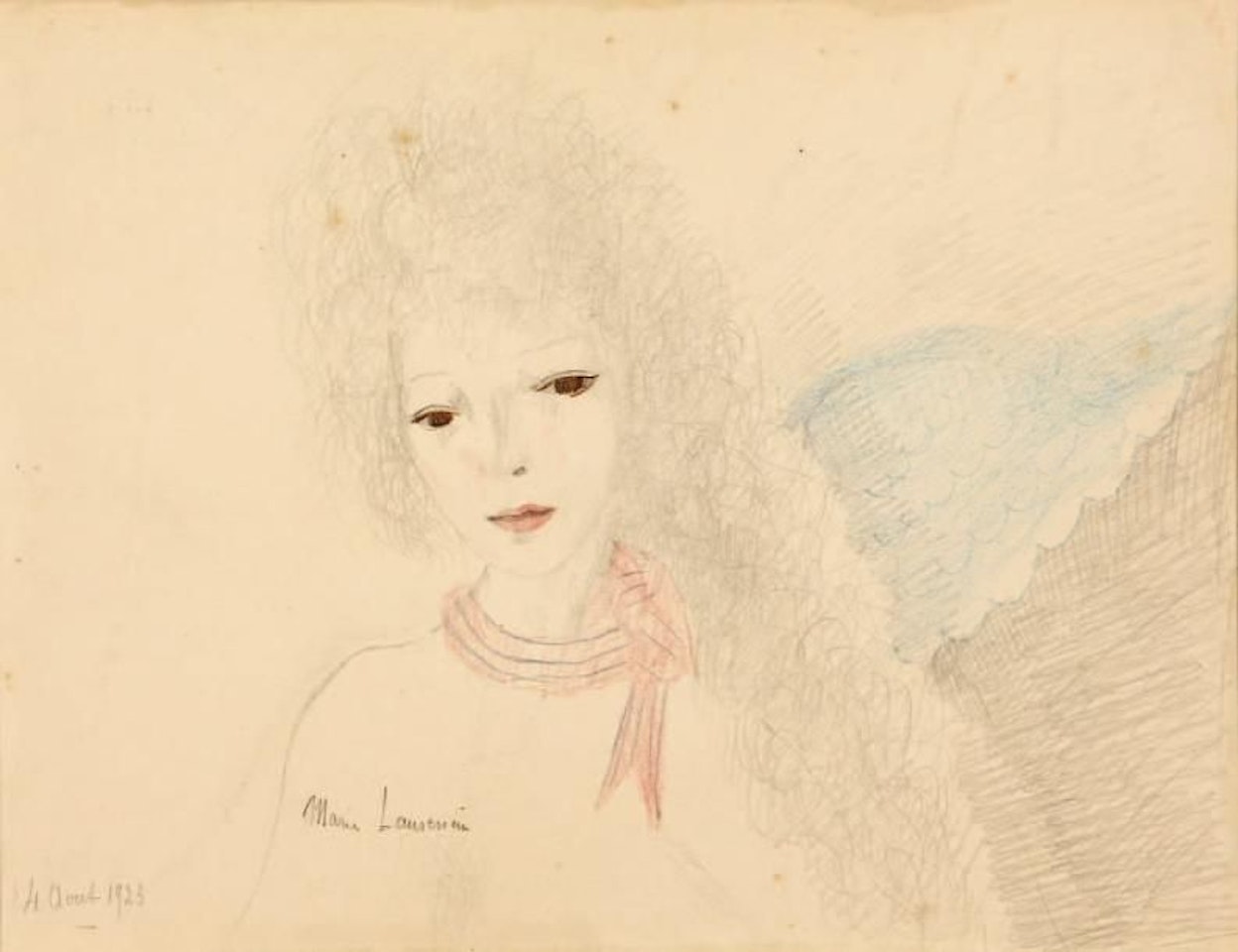 « ANGEL » by Marie Laurencin