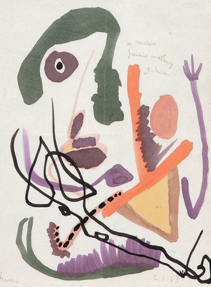 “PERSONNAGE” by Gaston Chaissac