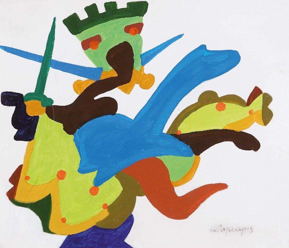 "LE DUEL" by Charles Lapicque