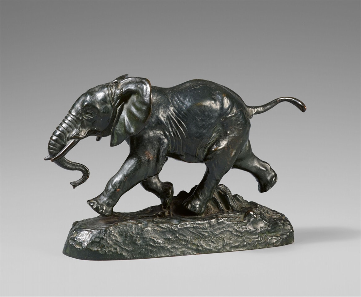 Éléphant du Sénégal by Antoine-Louis Barye